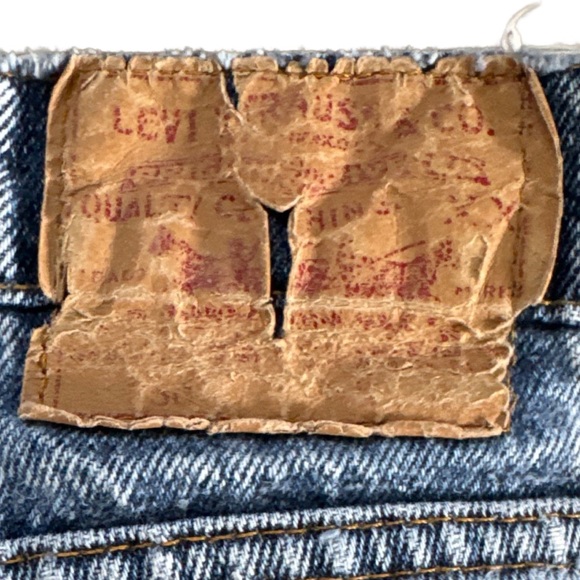 Vintage Levi’s 550 Relaxed Fit Tapered Jean 1980’s Made in USA - Picture 5 of 13